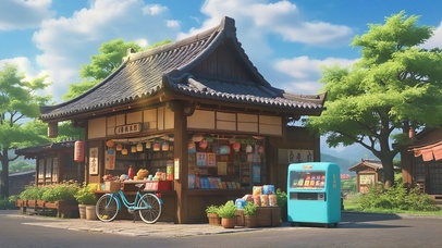 夏日乡下杂货铺