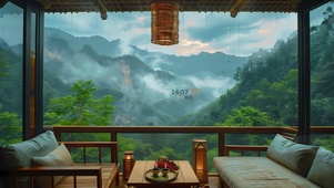 听山鸣  闻绿意