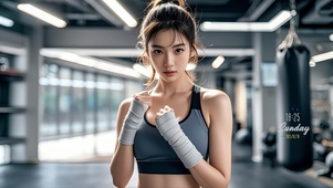 搏击少女
