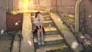 治愈可爱少女