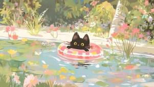 漂流小黑猫