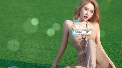 4K性感长发女神