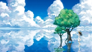 湖面之上