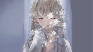 哭泣的女孩