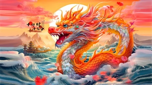 祥龙献瑞