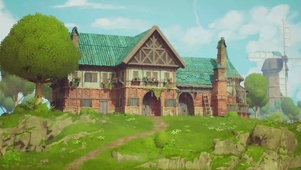 4K 夏日唯美治愈小屋风景