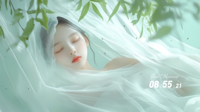 熟睡的少女