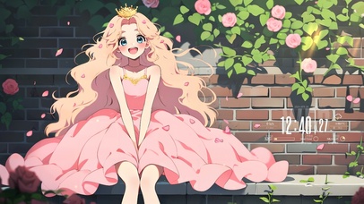 今日公主超开心