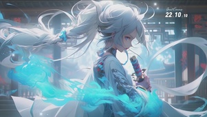 舞剑少女