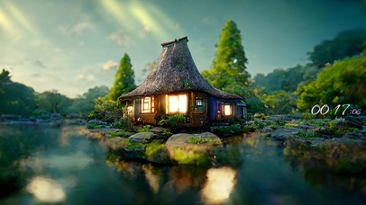 湖边小屋