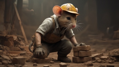 十二生肖鼠之打工人