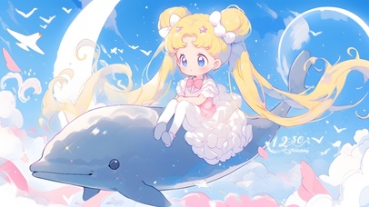 月野兔的小鲸鱼