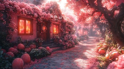 奇幻森林樱花屋