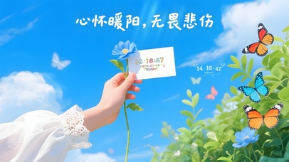 心怀暖阳 无谓悲伤