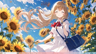 4k向日葵可爱清纯椎名真昼