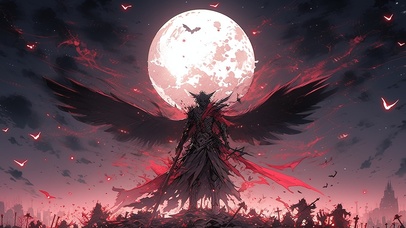 【4K】月下恶魔