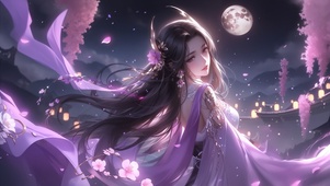 紫霞仙子古风唯美