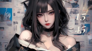 纯欲气质美女