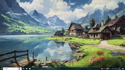 破旧小屋-桌面主题