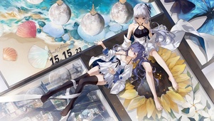 小清新可爱女孩闺蜜