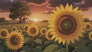 向日葵花田