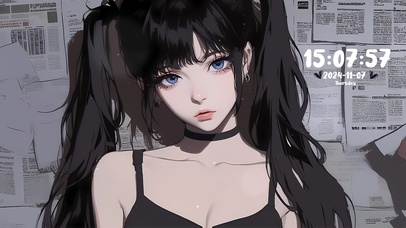 清冷气质吊带美女