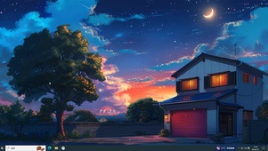 静谧流星之夜