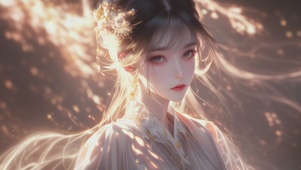 古韵汉服美女