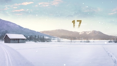 治愈冬季小木屋