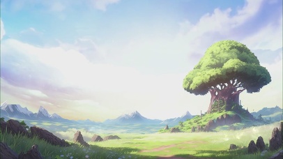 4k高清清新蘑菇屋