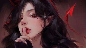 小恶魔女孩