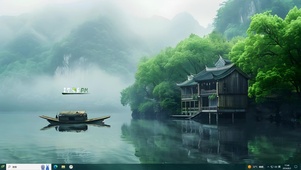 青衫烟雨客