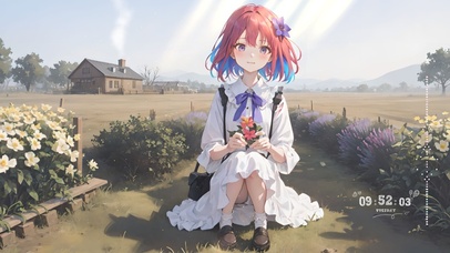 二次元花田少女