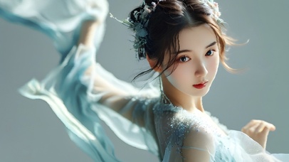 蓝色仙姬仙女神女美女19