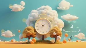 简约3D时钟