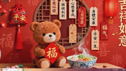 新年快乐桌面主题