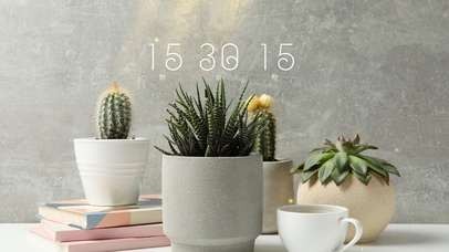 简约绿植小清新桌面