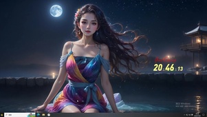 月下少女