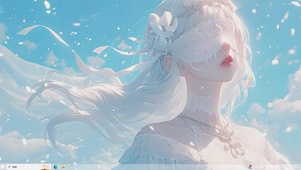 蒙面少女主题