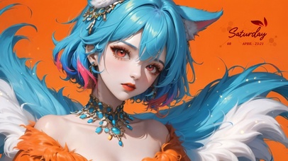 可爱的猫耳天使