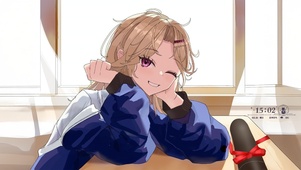 唯美金发少女