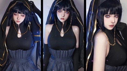 COS雏田（带粒子鼠标特效）