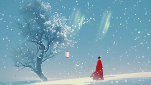 雪景插画