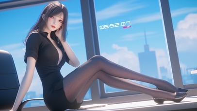 凤眼半含春 蛾眉本不画