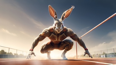 十二生肖之运动兔