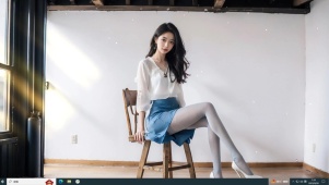 清纯甜美居家女神 长腿御姐
