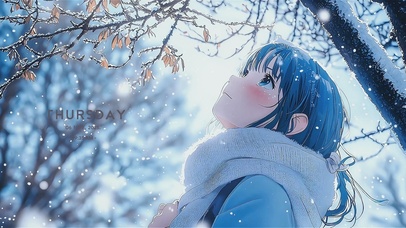 冬日里的温柔瞬间（时钟版）