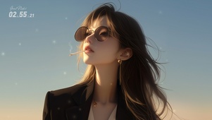 帅气女孩