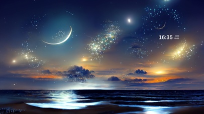 治愈星空 4k海景