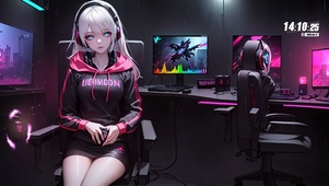电竞少女